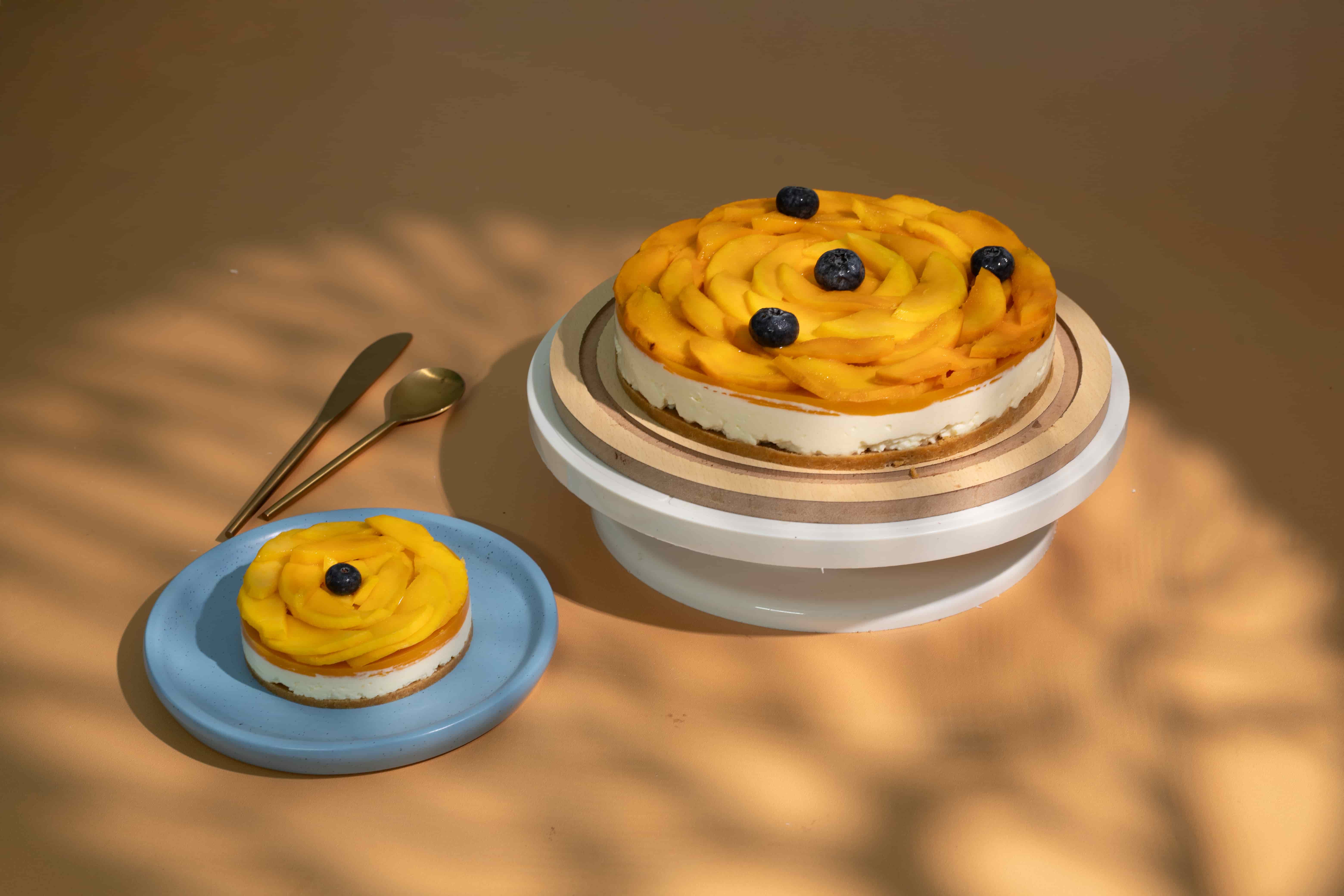 Mango Chilled Cheesecake